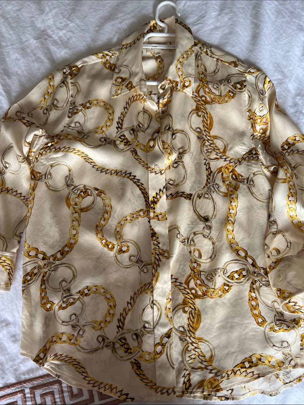 L’agence 100% silk Medium blouse